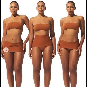 Skims Classic Swim Convertible Bikini in Terra sz M